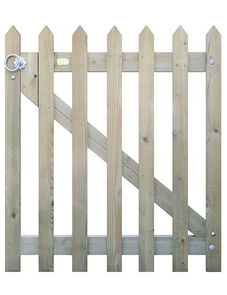 Portes Palissade pointus