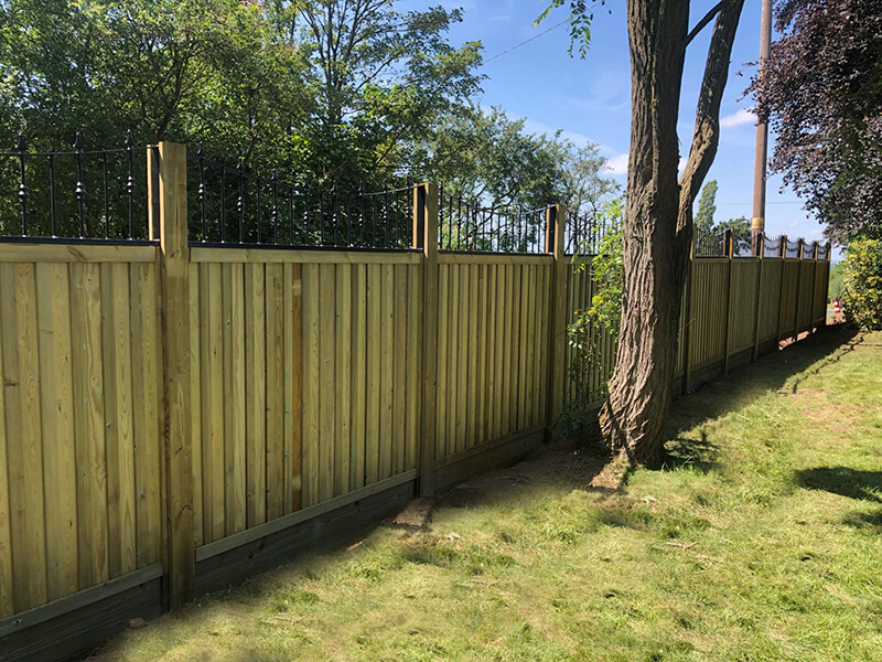 Panneaux supérieurs en acier galvanisé