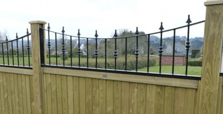 railing topper panel